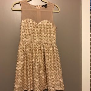 Sparkly Gold, Made to Dance Dress